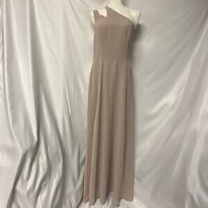 Celebrate by DB Studio One Shoulder Bridesmaid Dress Formal Size 8 NWOT